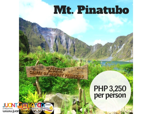 Mt. Pinatubo Day Tour Package Mt. Pinatubo Day Tour Package