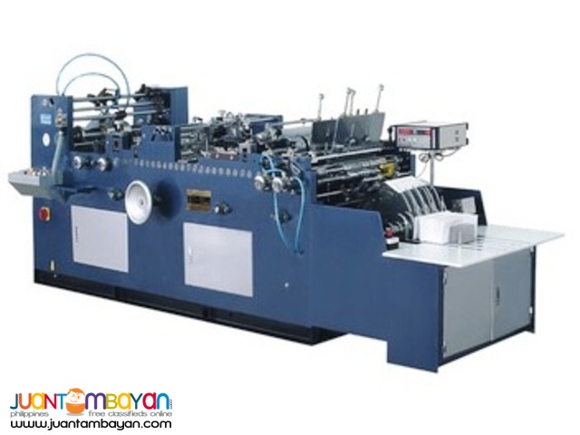 FULL AUTOMATIC ENVELOPE MAKING MACHINE FULL AUTOMATIC ENVELOPE MAKING MACHINE