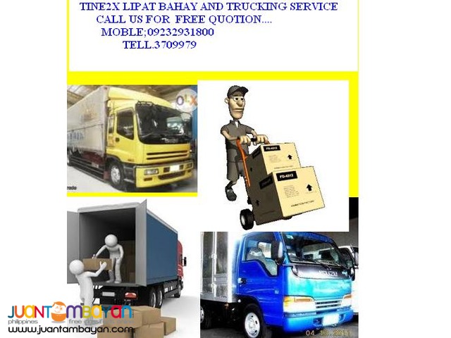 TINE LIPAT BAHAY AND TRUCKING SERVICES. | Quezon City | Tine TINE LIPAT BAHAY AND TRUCKING SERVICES. | Quezon City | Tine