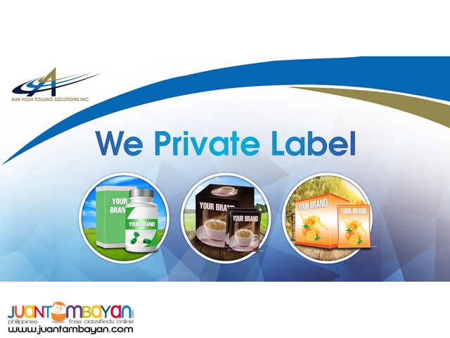 Private label manufacturing