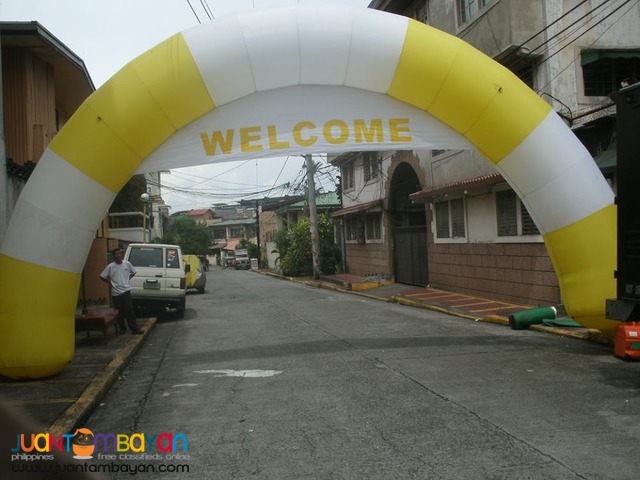WELCOME ARCH FOR RENT