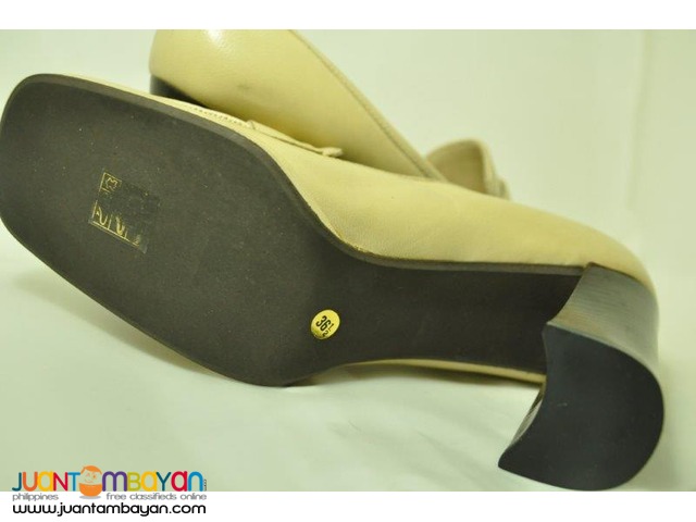 Italian Leather Heeled Shoes