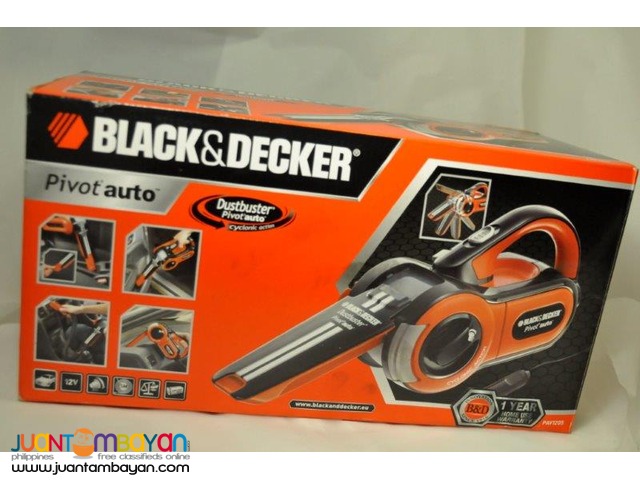 Black & Decker Car Vacuum Cleaner