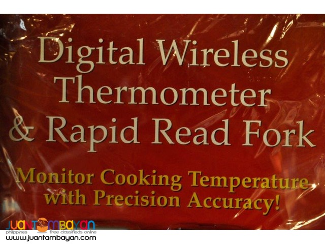Wireless Digital Cooking Thermometer (Rapid Read Fork)