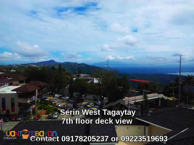 For Sale 1 bedroom Serin East Tagaytay in Serin Mall