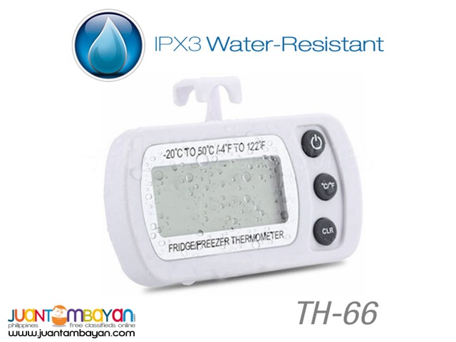 Digital Thermometer for Vaccine, Refs, Freezers (Water-Resistant)