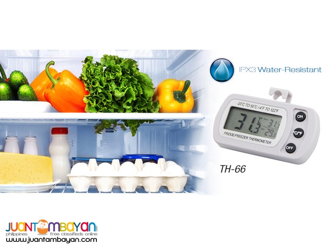 Digital Thermometer for Vaccine, Refs, Freezers (Water-Resistant)