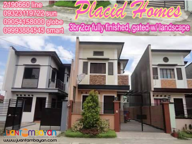 House & Lot in Ampid SanMateo 3BR Placid Homes Pag-ibig