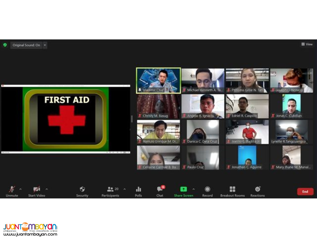 First Aid Training DOLE Requirement Compliance BLS CPR Training