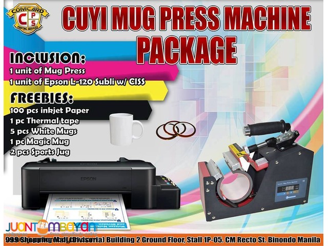 Cuyi Mug Press Machine Package