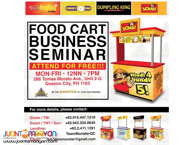 Free Food Cart Business Seminar