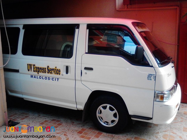 Van For Rent Nissan Urvan VX 18 seater