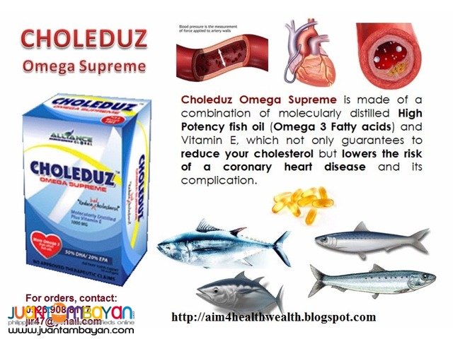 Reduce & Eliminate Bad Cholesterol with CHOLEDUZ
