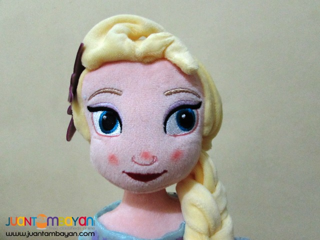frozen anna and elsa plush dolls