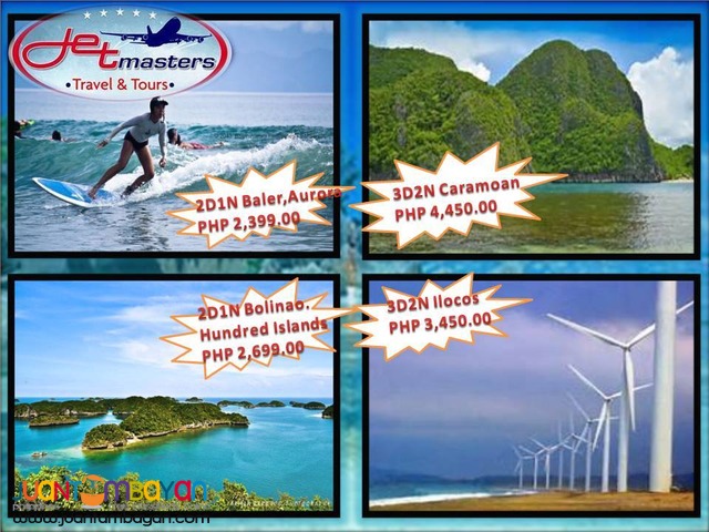 JET MASTERS TRAVEL AND TOURS LOCAL TOUR PACKAGES