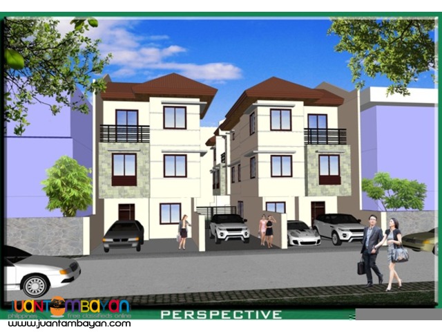3 BR - PH565 TOWNHOUSE FOR SALE IN FAIRVIEW AT 6.5M