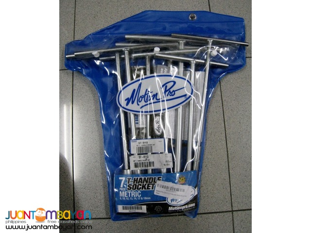 Motion Pro 08-0113 7-piece T-Handle Metric Socket Set