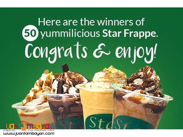 Star Frappe Promo 0917-11254451/ 0939-9163425/ (02) 219-5869