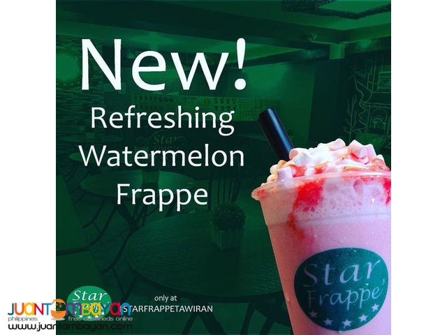 Star Frappe Promo 0917-11254451/ 0939-9163425/ (02) 219-5869