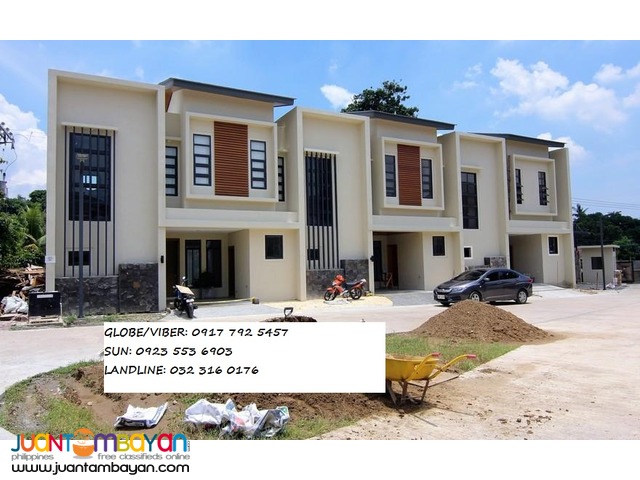 RFO Partially Furnished townhouse talamban cebu city