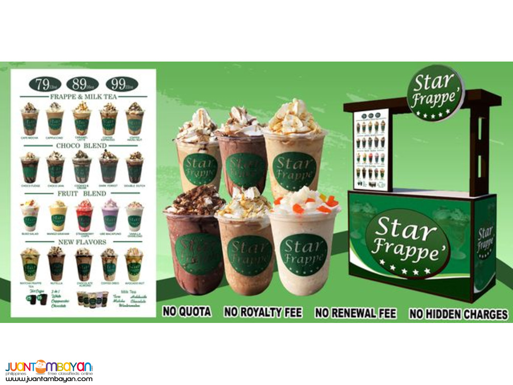 Star Frappe' Kiosk Type Franchise 