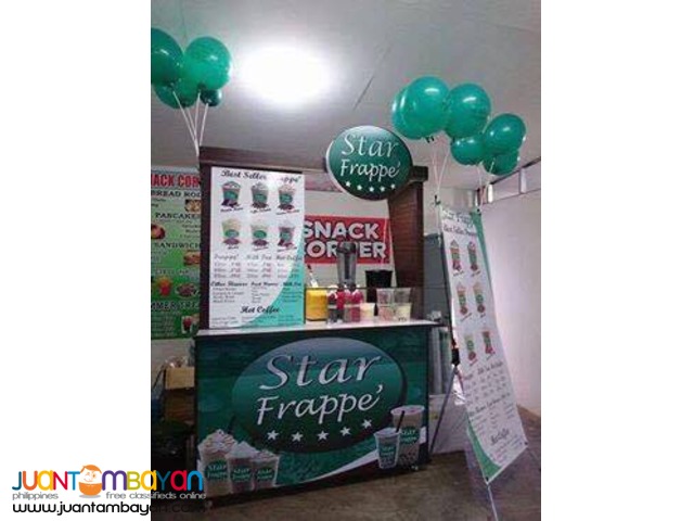 How to franchise Star Frappe' Food Cart?