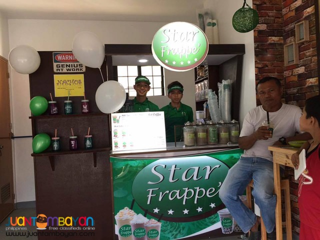 How to franchise Star Frappe' Food Cart?