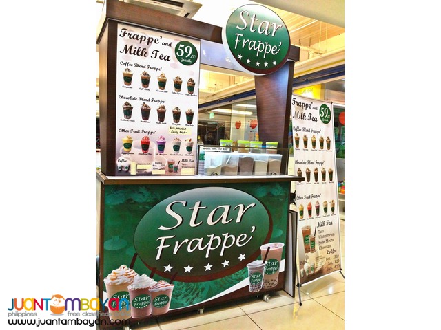 How to franchise Star Frappe' Food Cart?