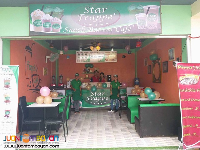 How to franchise Star Frappe' Food Cart?