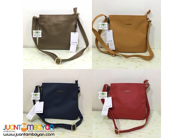 lacoste bag with sling