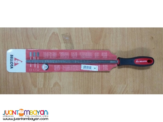 Bellota 4004-10 B SMB 10-inch Round Bastard File with Handle