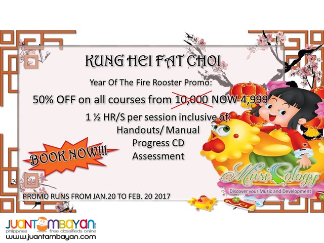 Welcome The year of the fire rooster right by honing your talents!