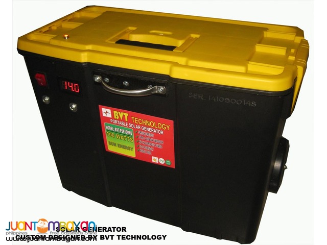 Custom solar power Generator 500W-yellow