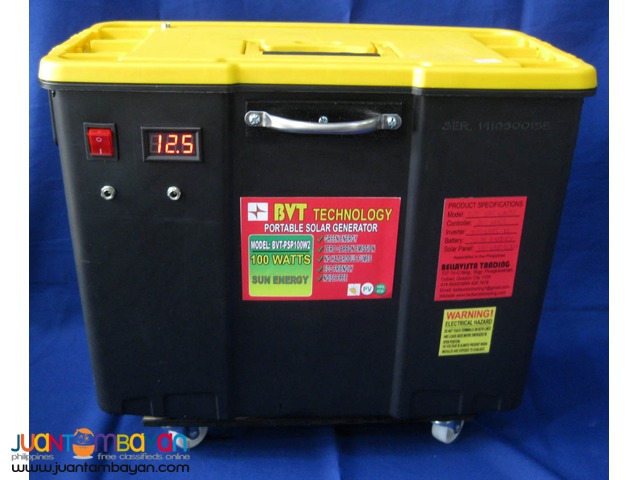 Custom solar power Generator 500W-yellow