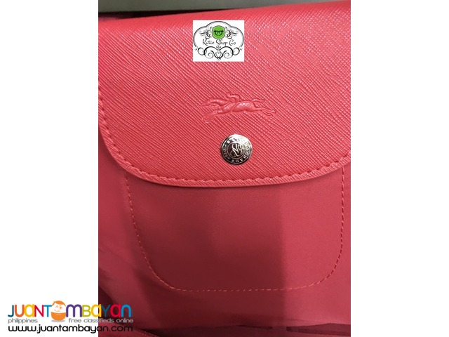 LONGCHAMP 4A NEO SMALL SHORT HANDLE RED