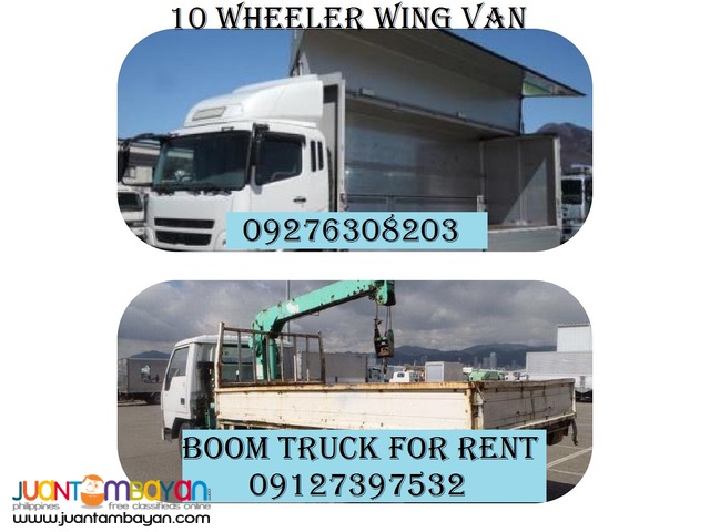 boom truck for rent