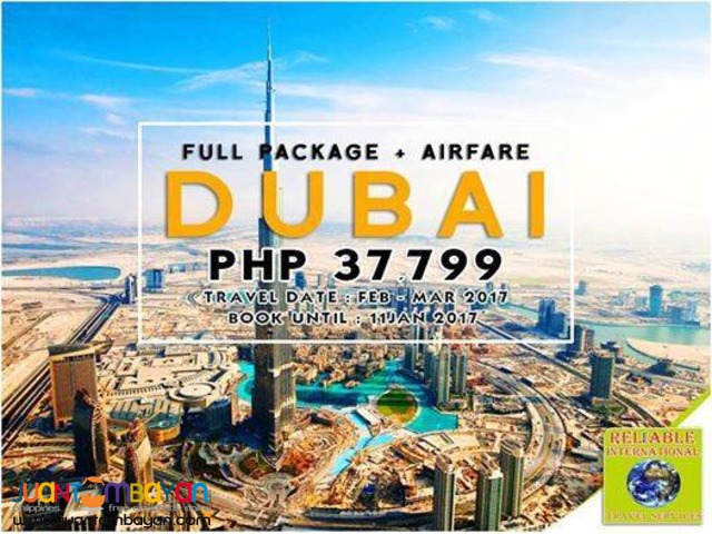 3g package dubai TOUR  Reliable PACKAGE 5D4N  FULL Jhun   Pasay DUBAI