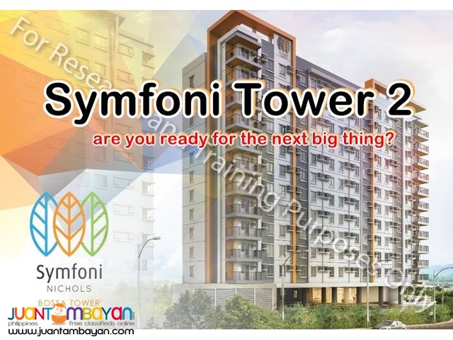  bossa tower 2 symfoni affordable condominium guadalupe cebu city 