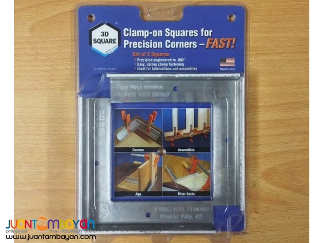 3D Square Clamp 144041 Clamp-On Squares for Precision Corners  - USA