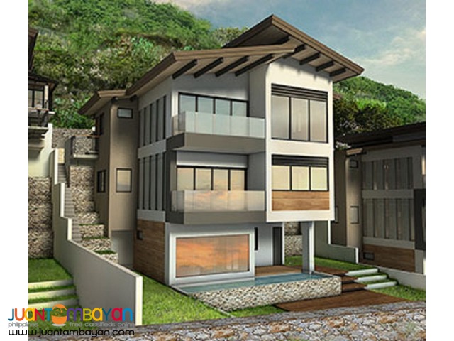  model B overlooking house and lot monterrazas de cebu, guadalupe cebu 