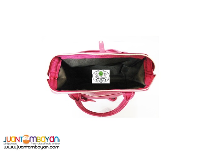 ANELLO BAG - LEATHER CONVERTIBLE MAROON BAG - MSS001L