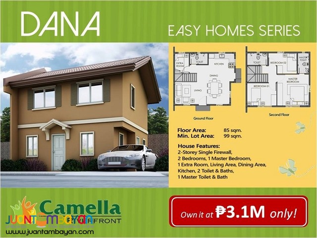  most affordable 4br house in cebu city dana camella, pit os 