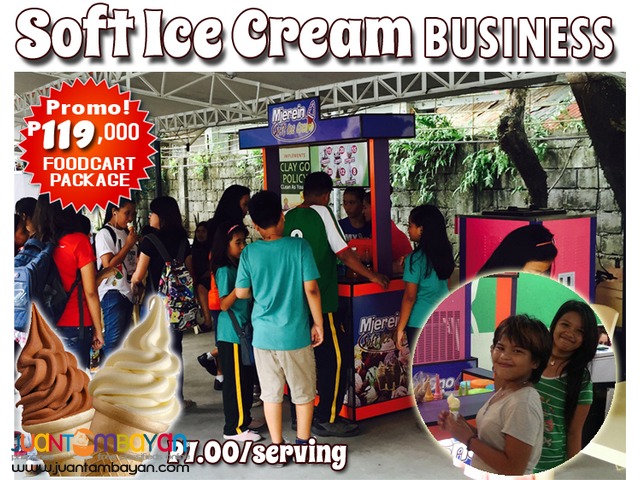 Soft Ice Cream Foodcart Business Complete Set