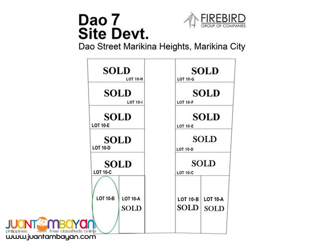 DAO - 7 Marikina Townhouse = Php 4,950,000