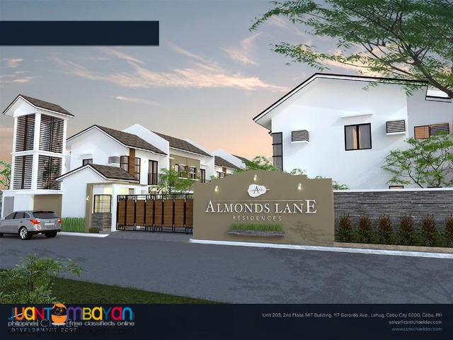 Almonds Lane Residences in Talisay City house and lot