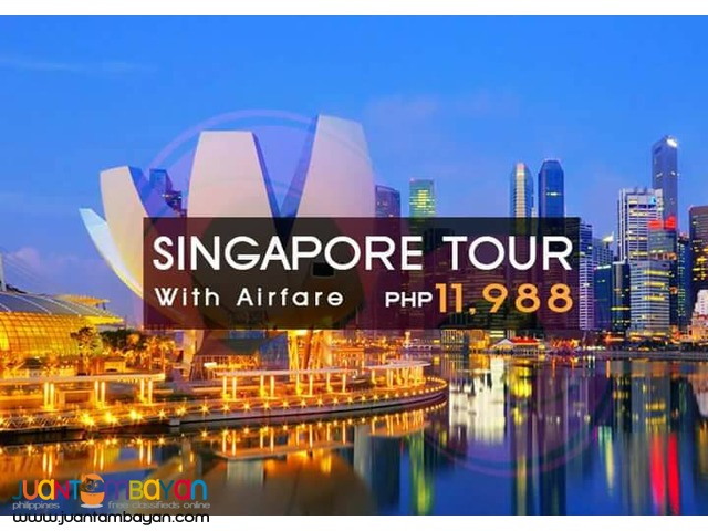   Singapore Promo Packages with Airfare  - ONE DAY SALE ONLY