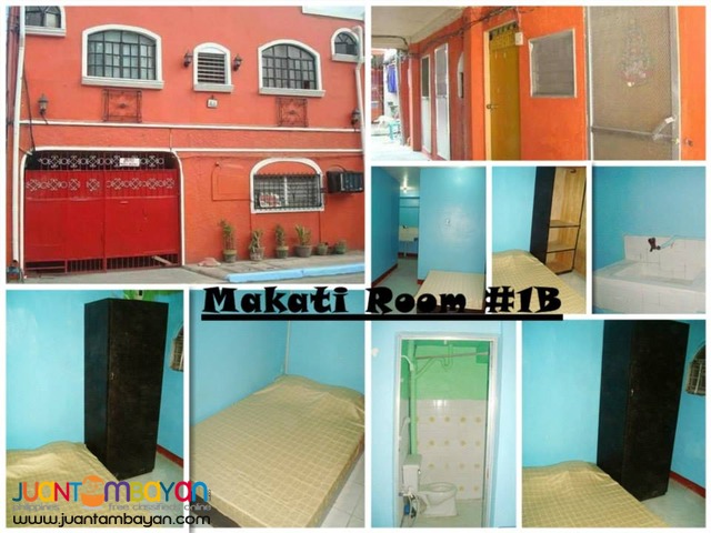 (AVAILABLE) Room #1B - MAKATI Private Studio Room for rent