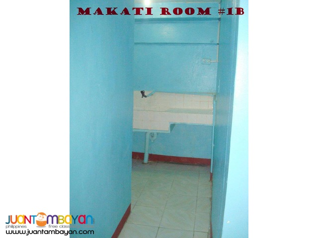 (AVAILABLE) Room #1B - MAKATI Private Studio Room for rent