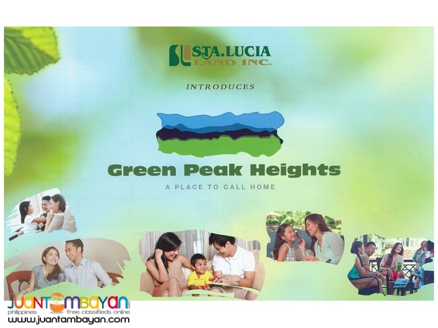 GREEN PEAK HEIGHTS Baras Rizal Lots = 6500 to 7,000/ sqm