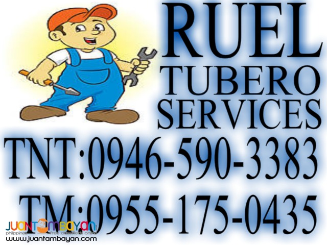RUEL TUBERO CELL: TNT:0946-590-3383 / TM:0955-175-0435